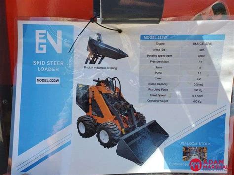 egn 323w skid steer specs|egn 360 mini skid steer.